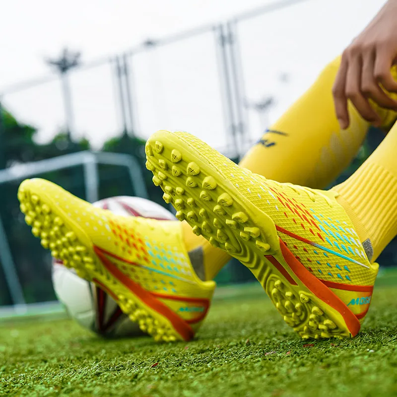 SIMBA'S PRIDE Soft Ground, Artificial Ground, Natural Ground Cushioning Lightweight Soccer Shoes Men's-38