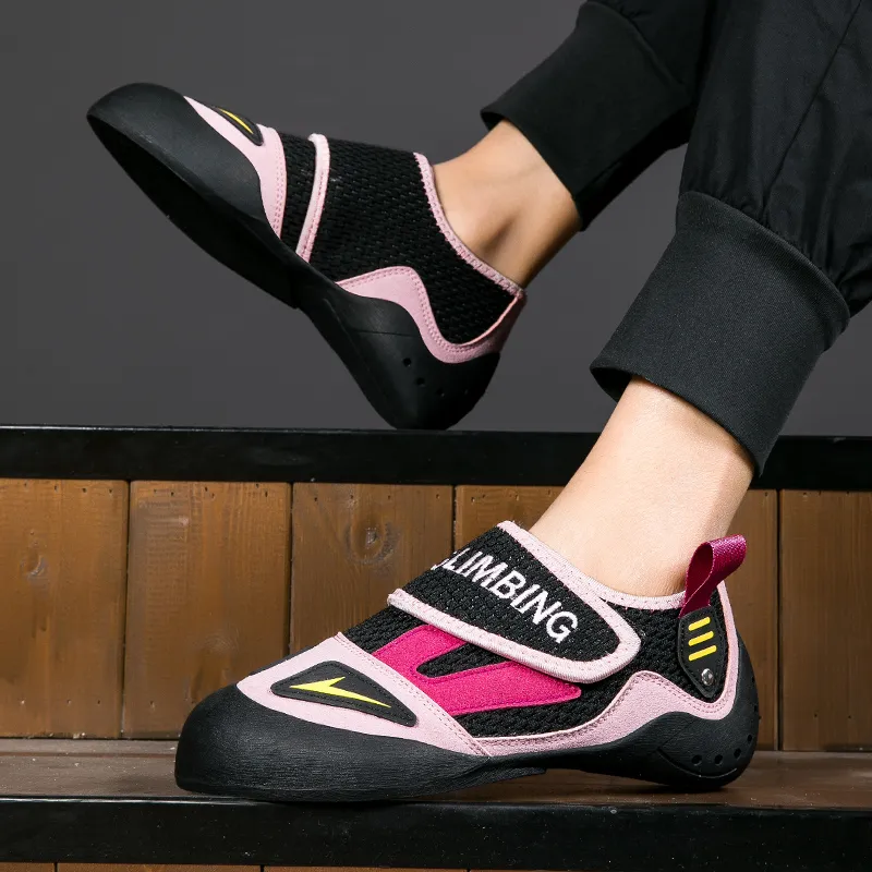 SIMBA'S PRIDE Anti Slip Wear Resistant Low Top Rock Climbing Shoes Women's-6