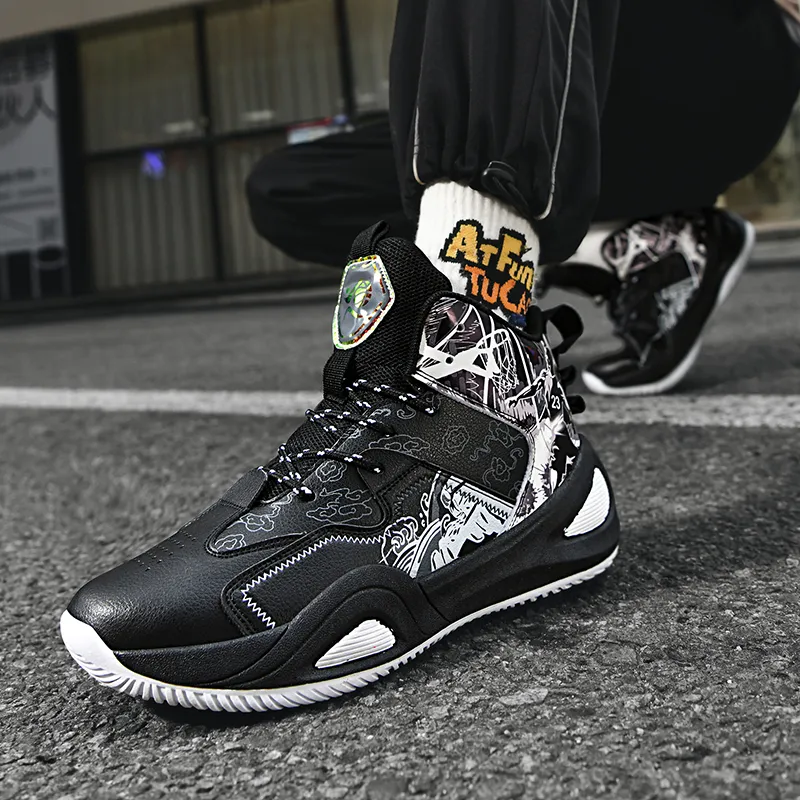 SIMBA'S PRIDE Slip Resistant, Abrasion Resistant, Lightweight High Top Basketball Shoes Unisex-88