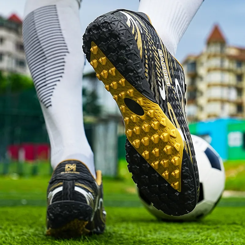 SIMBA'S PRIDE Artificial Ground Natural Ground Moisture Wicking Impact Resistant Soccer Shoes Unisex-14