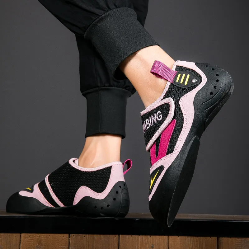 SIMBA'S PRIDE Anti Slip Wear Resistant Low Top Rock Climbing Shoes Women's-9