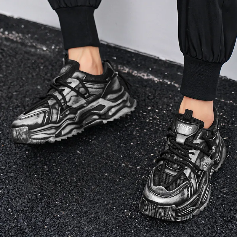 SIMBA'S PRIDE Abrasion Resistant Chunky Sneakers Men-10