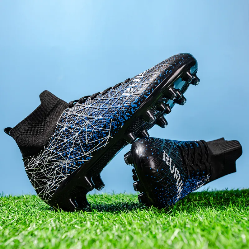 SIMBA'S PRIDE Natural Ground Slip Resistant Waterproof Soccer Shoes Unisex-12