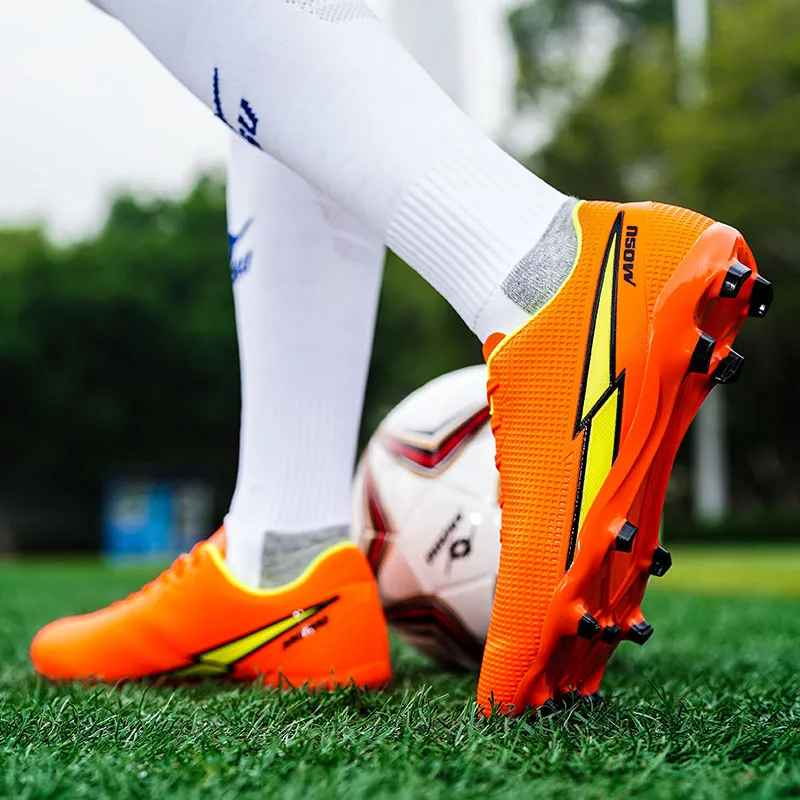 SIMBA'S PRIDE Soft Ground, Natural Ground Abrasion Resistant Waterproof Lightweight Soccer Shoes Men's-2