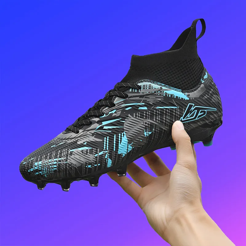 SIMBA'S PRIDE Soft Ground, Natural Ground Anti Slip Wear Resistant Long Studs And Short Studs Soccer Shoes Unisex-31