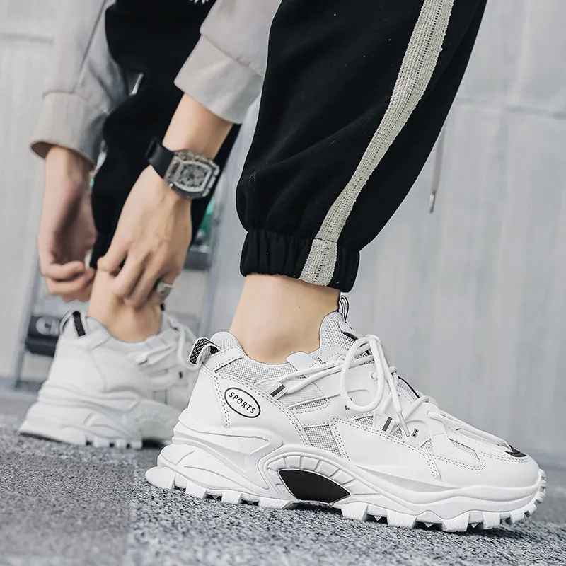 SIMBA'S PRIDE Waterproof And Breathable Low Top Chunky Sneakers Men's-8