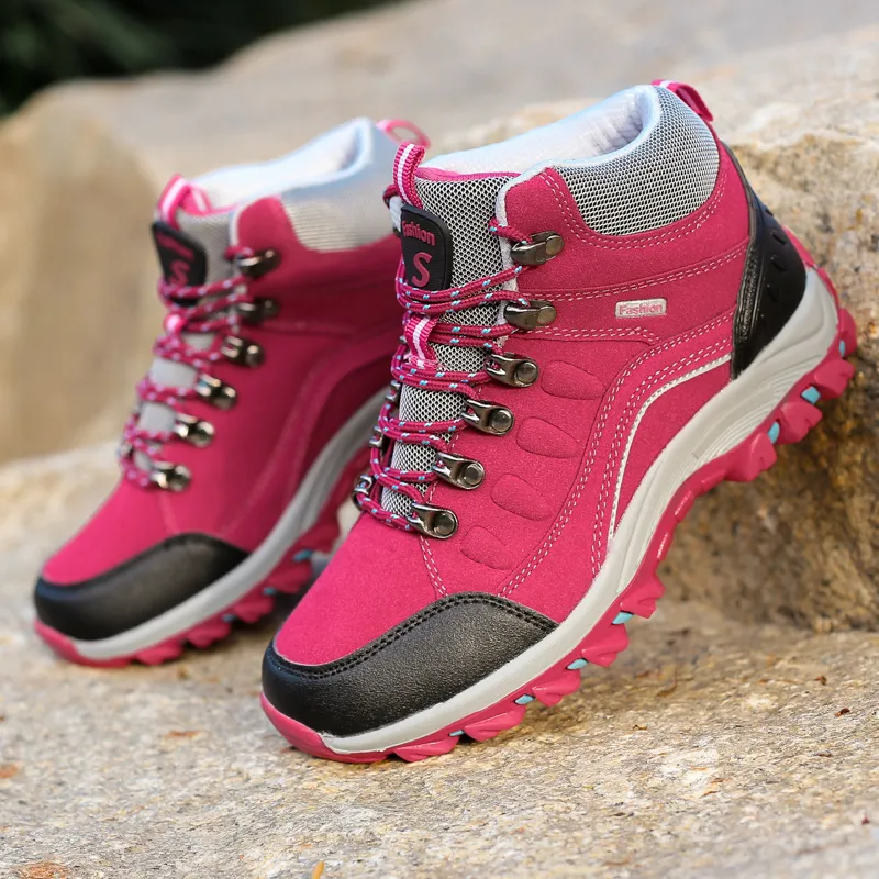 SIMBA'S PRIDE Waterproof, Moisture Wicking, Lightweight High Top Mountaineering & Hiking Shoes Unisex-13