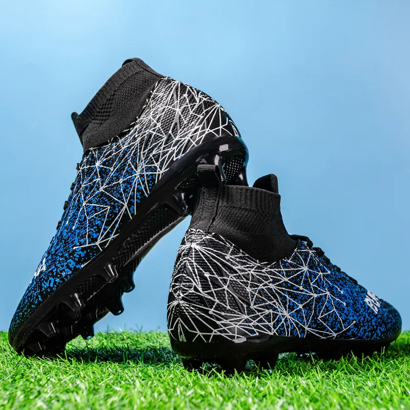 SIMBA'S PRIDE Natural Ground Slip Resistant Waterproof Soccer Shoes Unisex-13