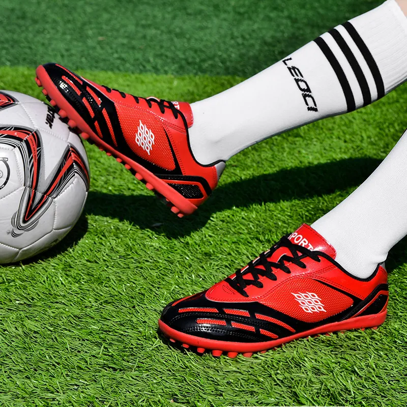 SIMBA'S PRIDE Artificial Ground, Natural Ground Breathable Moisture Wicking Soccer Shoes Unisex-7