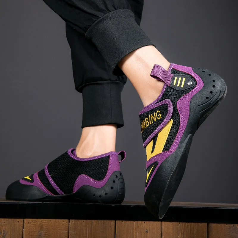 SIMBA'S PRIDE Anti Slip Wear Resistant Low Top Rock Climbing Shoes Women's-24