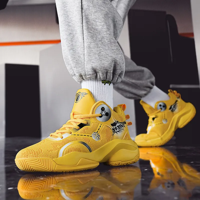 SIMBA'S PRIDE Cushioning, Abrasion Resistant, Breathable, Support, Rebound Basketball Shoes Men's-5