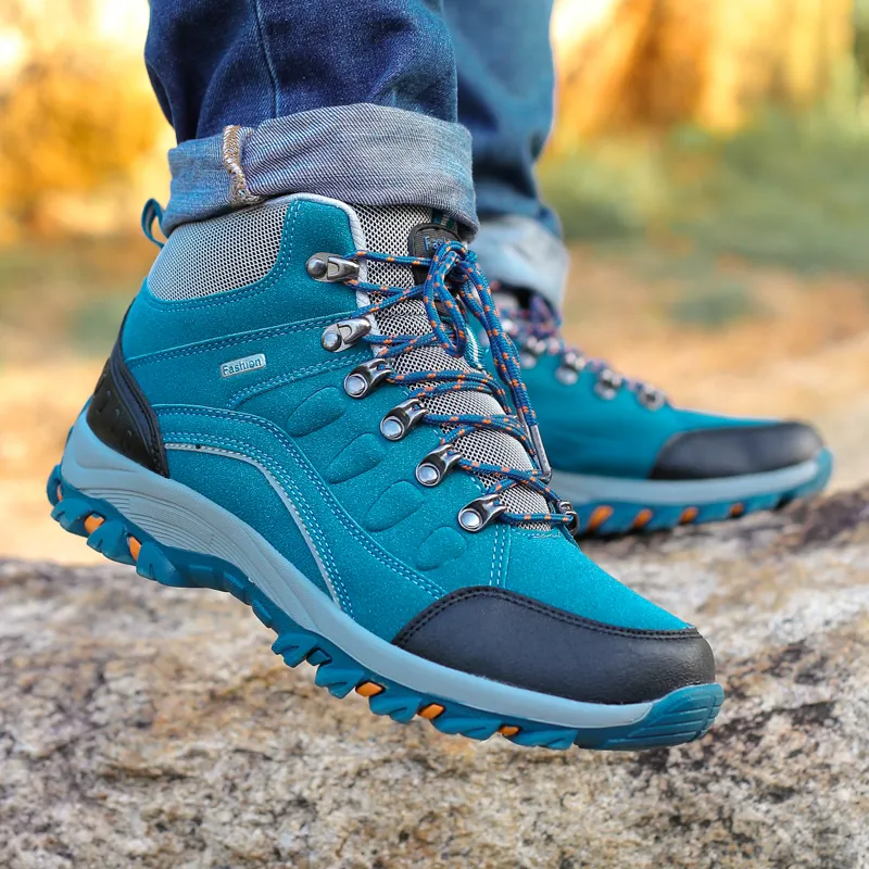 SIMBA'S PRIDE Waterproof, Moisture Wicking, Lightweight High Top Mountaineering & Hiking Shoes Unisex-1