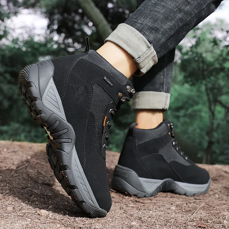 SIMBA'S PRIDE Cushioning, Slip Resistant, Waterproof, And Breathable Low Top Hiking Shoes Men's-2