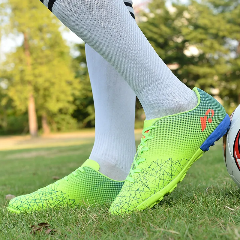 SIMBA'S PRIDE Artificial Ground Waterproof And Breathable Slip Resistant Soccer Shoes Unisex-15