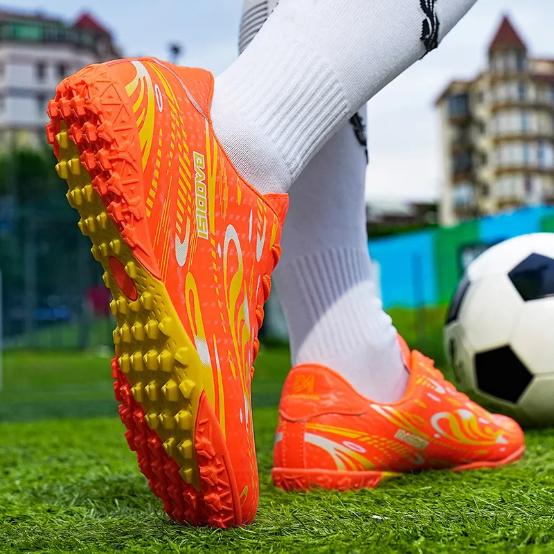 SIMBA'S PRIDE Artificial Ground Natural Ground Moisture Wicking Impact Resistant Soccer Shoes Unisex-16