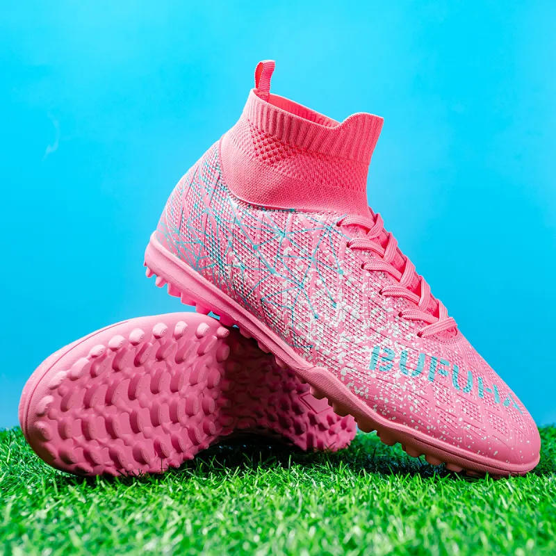 SIMBA'S PRIDE Artificial Ground, Natural Ground Slip Resistant And Breathable Soccer Shoes Men's-1