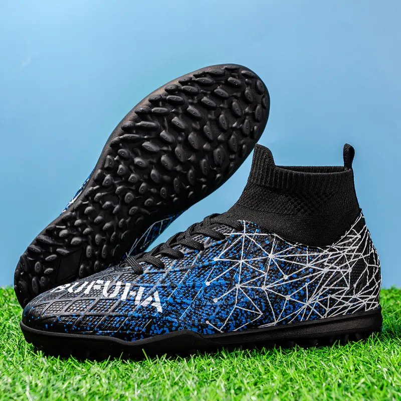 SIMBA'S PRIDE Artificial Ground, Natural Ground Slip Resistant And Breathable Soccer Shoes Men's-14
