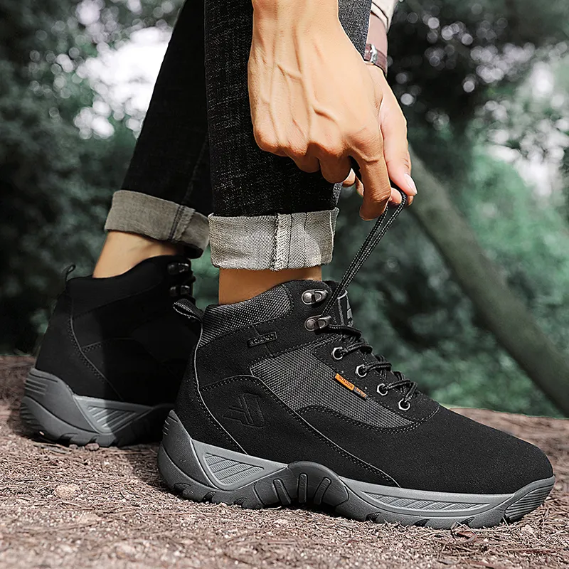 SIMBA'S PRIDE Cushioning, Slip Resistant, Waterproof, And Breathable Low Top Hiking Shoes Men's-5