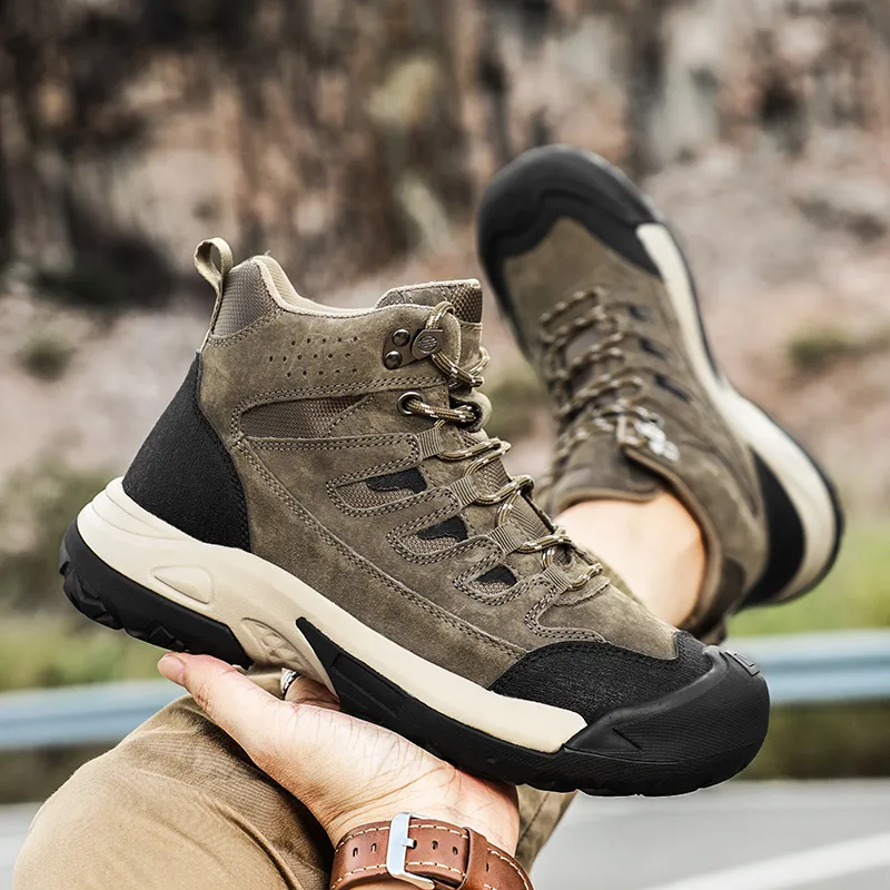SIMBA'S PRIDE Slip Resistant, Abrasion Resistant, Breathable Mountaineering & Hiking Shoes Men's-9