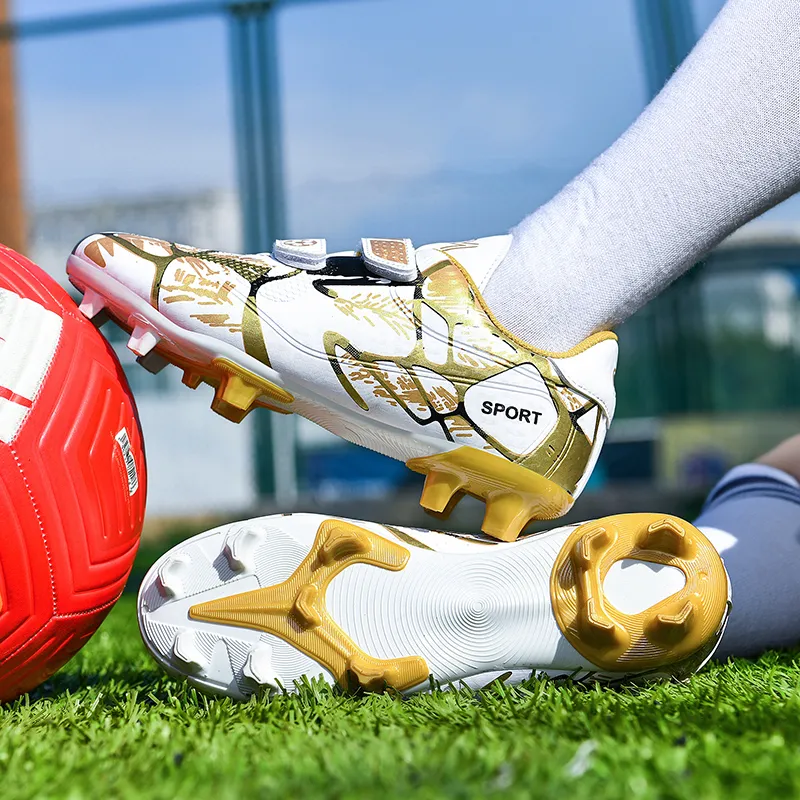 SIMBA'S PRIDE Slip-Resistant Anti-Kick Cushioning Wear-Resistant Low-Top Kids' Soccer Shoes Kids'-1