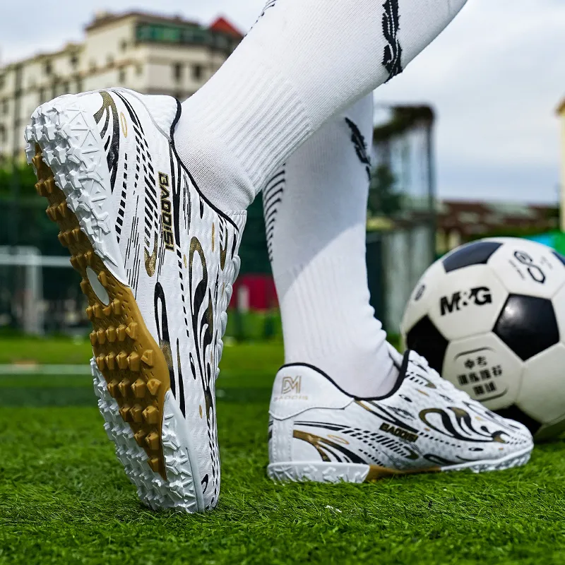 SIMBA'S PRIDE Artificial Ground Natural Ground Moisture Wicking Impact Resistant Soccer Shoes Unisex-6