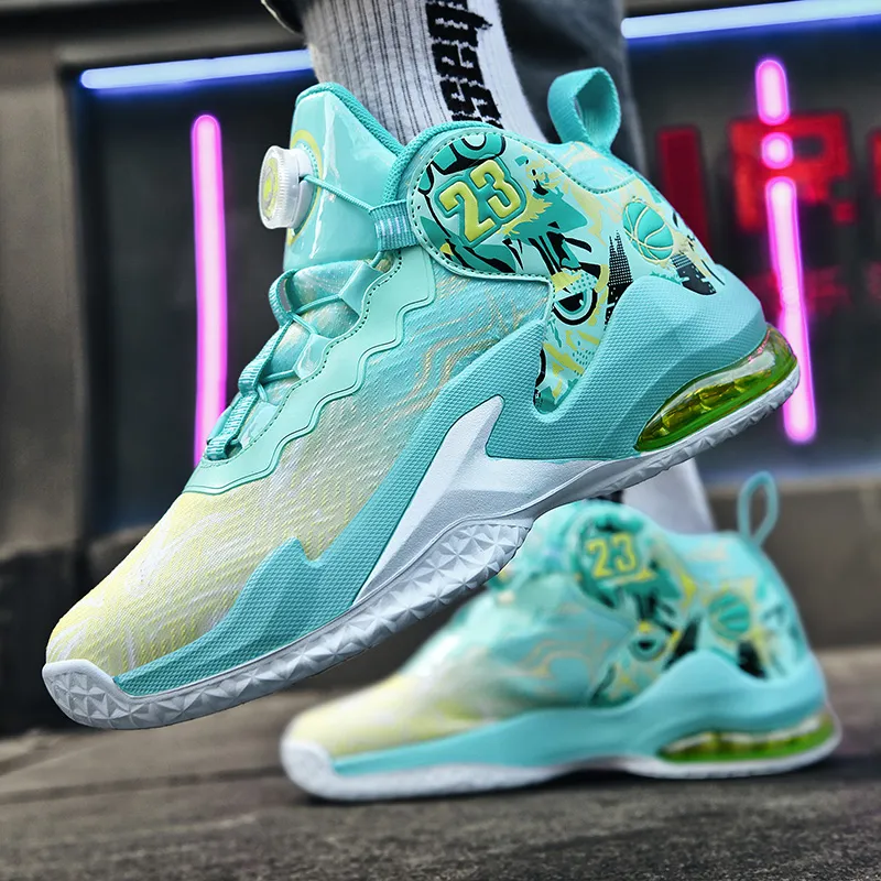 SIMBA'S PRIDE Cushioning, Wear Resistant High Top Basketball Shoes Men's-9