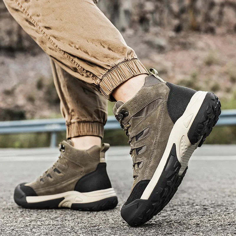 SIMBA'S PRIDE Slip Resistant, Abrasion Resistant, Breathable Mountaineering & Hiking Shoes Men's-6