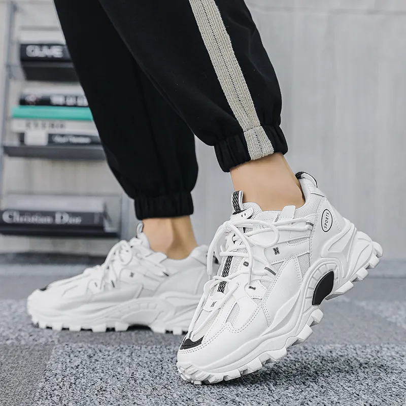 SIMBA'S PRIDE Waterproof And Breathable Low Top Chunky Sneakers Men's-7