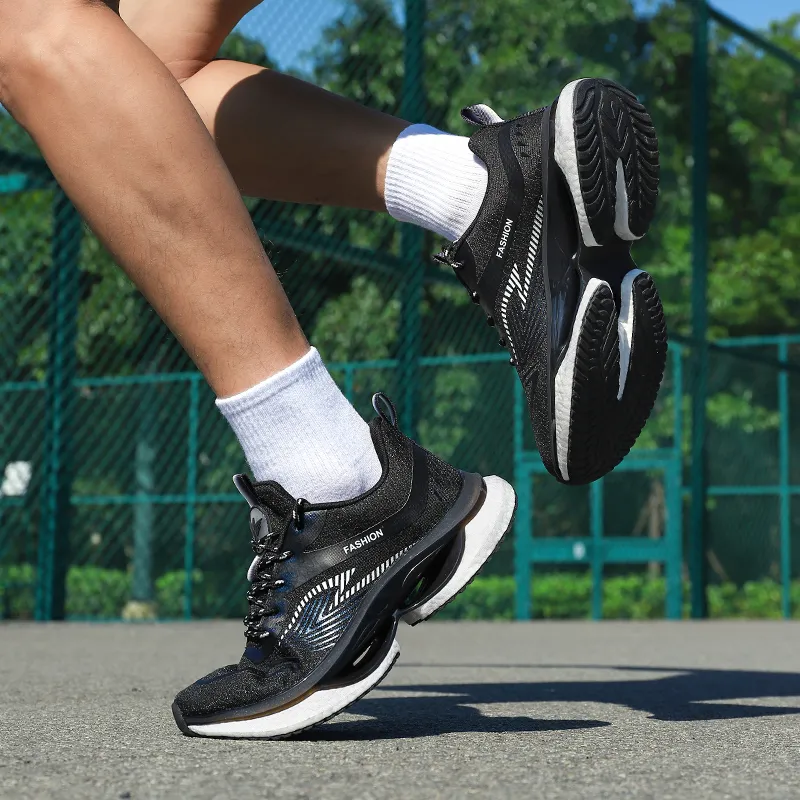 SIMBA'S PRIDE Breathable And Sweat absorbent Low Top Running Shoes Men's-4