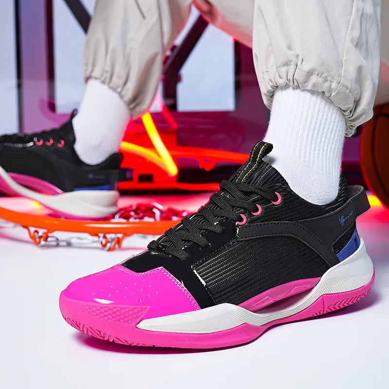 SIMBA'S PRIDE Abrasion Resistant Waterproof And Breathable Low Top Vintage Basketball Shoes Unisex-12