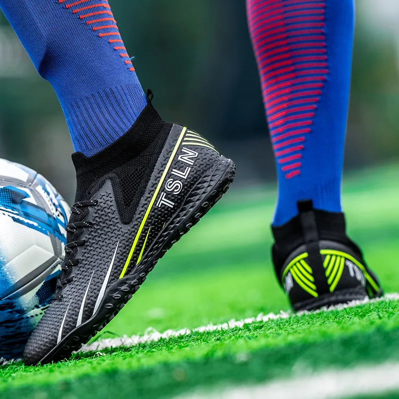 SIMBA'S PRIDE Soft Ground, Natural Ground Slip Resistant Impact Resistant Lightweight Soccer Shoes Unisex-13