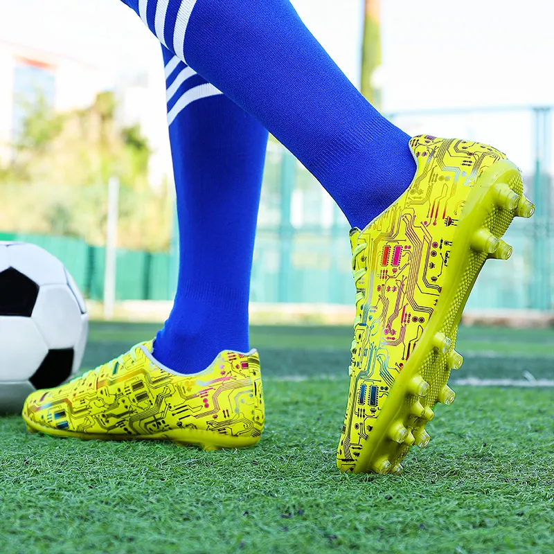 SIMBA'S PRIDE FG Firm Ground Anti Slip Wear Resistant Soccer Shoes Unisex-8