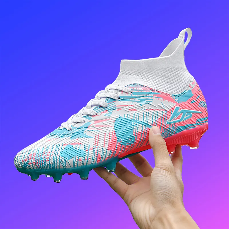 SIMBA'S PRIDE Soft Ground, Natural Ground Anti Slip Wear Resistant Long Studs And Short Studs Soccer Shoes Unisex-21