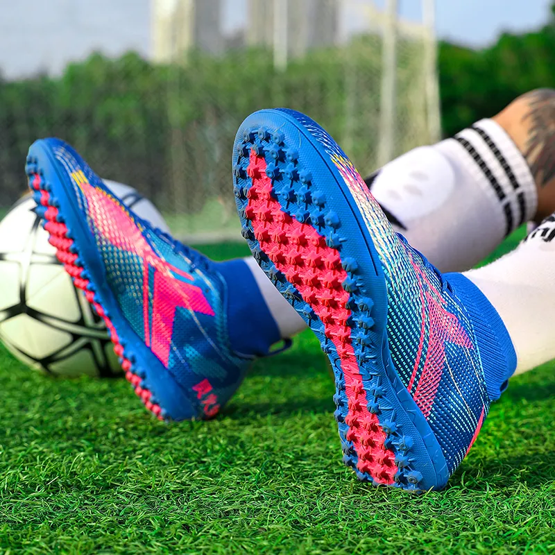 SIMBA'S PRIDE Artificial Ground, Natural Ground Anti Slip Wear Resistant Soccer Shoes Unisex-14