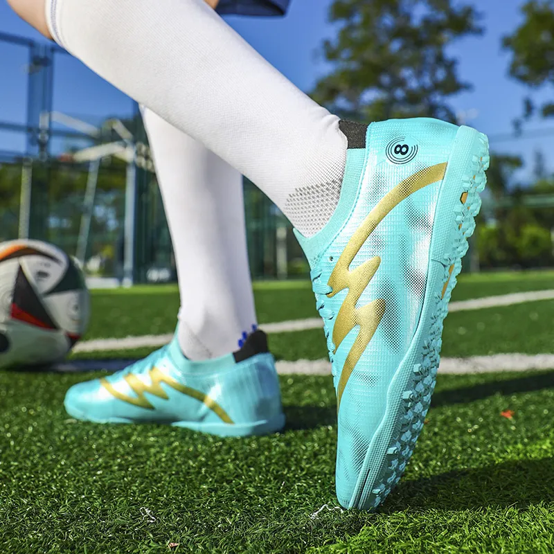 SIMBA'S PRIDE Soft Ground, Natural Ground Abrasion Resistant Moisture Wicking Soccer Shoes Unisex-8