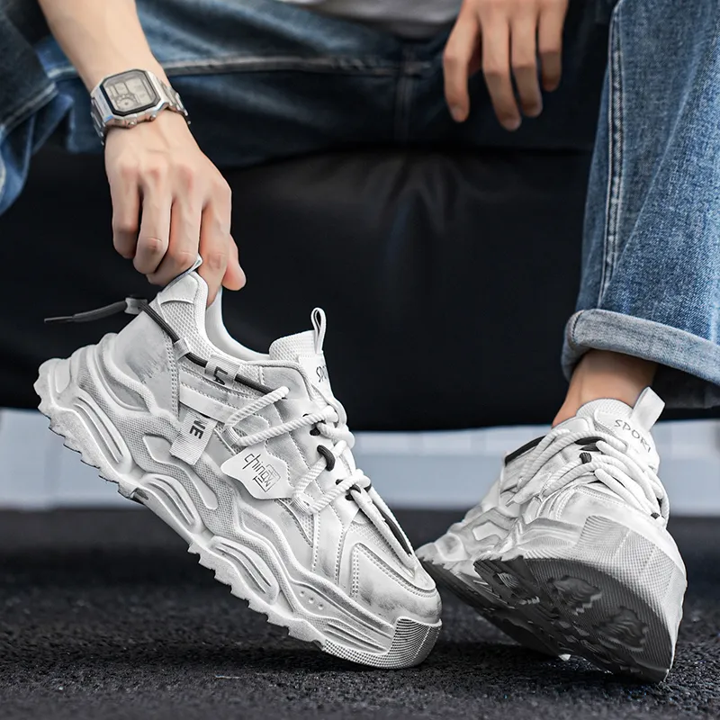 SIMBA'S PRIDE Abrasion Resistant Chunky Sneakers Men-1