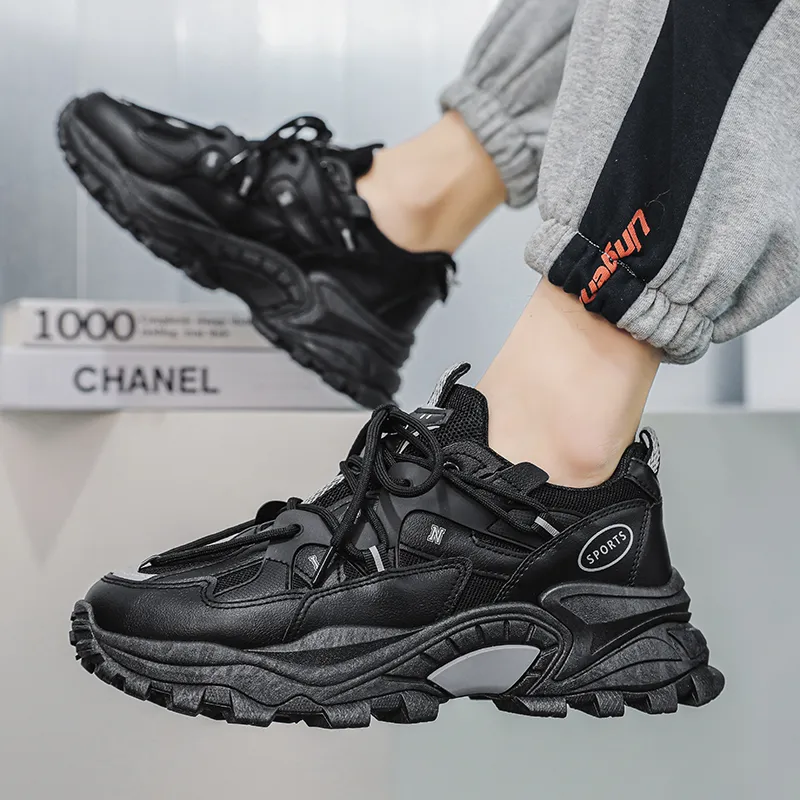 SIMBA'S PRIDE Waterproof And Breathable Low Top Chunky Sneakers Men's-4