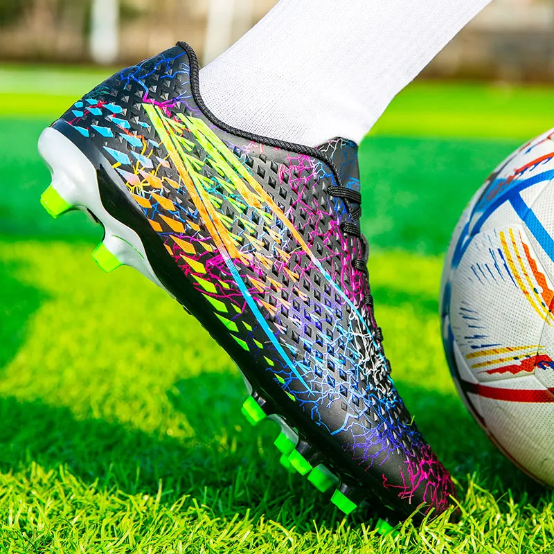 SIMBA'S PRIDE Soft Ground, Natural Ground Cushioning, Wear Resistant Soccer Shoes Men's-8