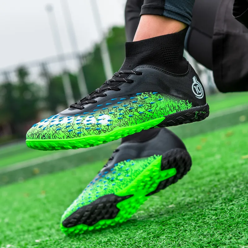 SIMBA'S PRIDE Soft Ground Artificial Ground Durable Moisture Wicking Soccer Shoes Unisex-9
