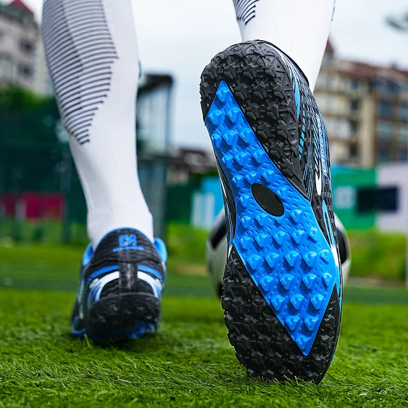 SIMBA'S PRIDE Artificial Ground Natural Ground Moisture Wicking Impact Resistant Soccer Shoes Unisex-4