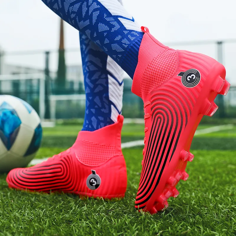 SIMBA'S PRIDE Natural Ground Slip Resistant Rebound Soccer Shoes Unisex-13