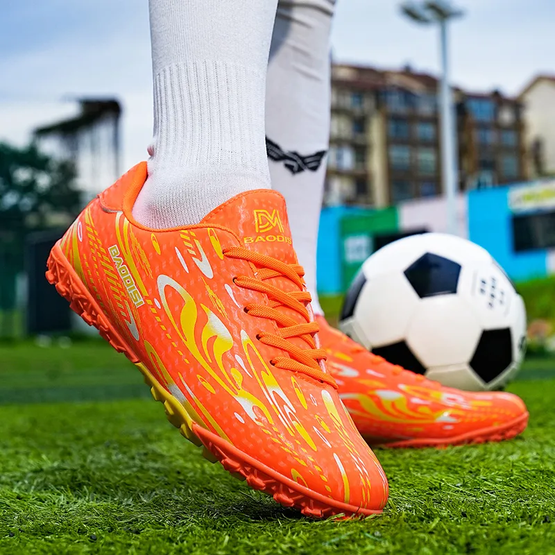 SIMBA'S PRIDE Artificial Ground Natural Ground Moisture Wicking Impact Resistant Soccer Shoes Unisex-17