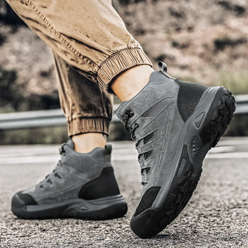 SIMBA'S PRIDE Slip Resistant, Abrasion Resistant, Breathable Mountaineering & Hiking Shoes Men's-2