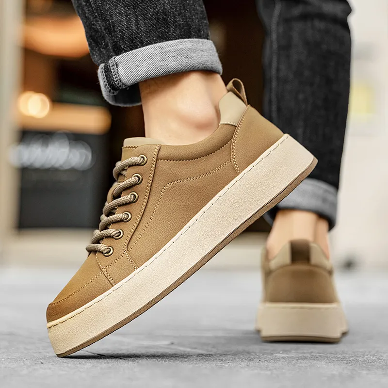 SIMBA'S PRIDE Fashionable And Comfortable Abrasion Resistant Slip Resistant Low Top Casual Shoes Men's-16