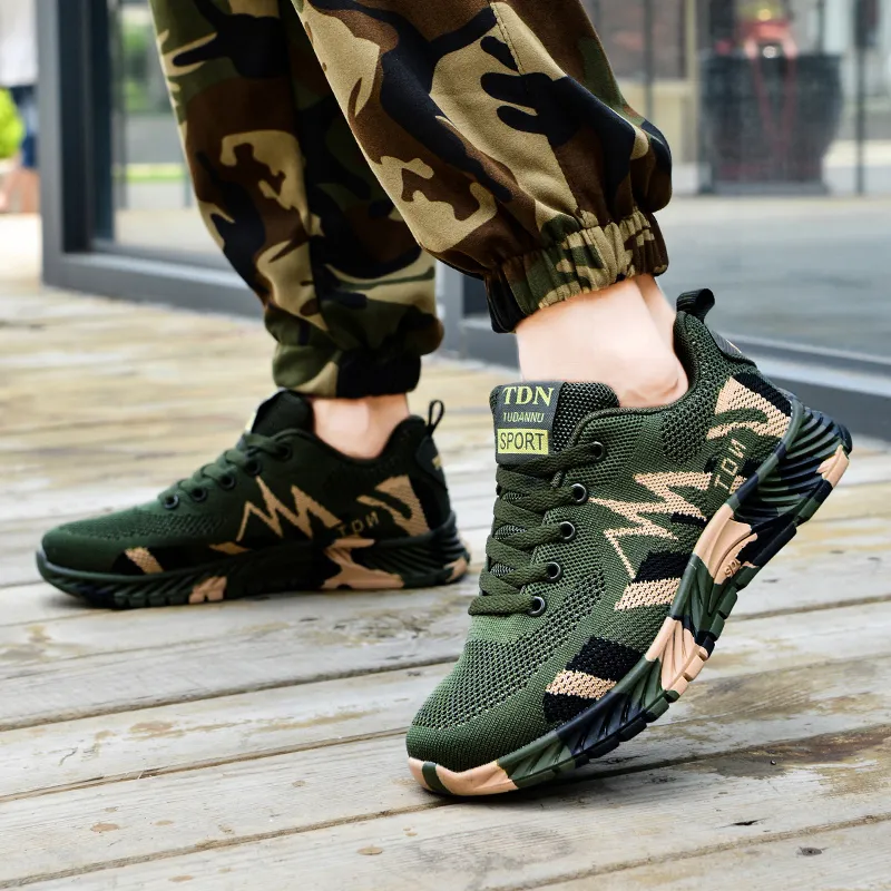 SIMBA'S PRIDE Waterproof And Breathable Low Top Casual Shoes Unisex Army Green-2