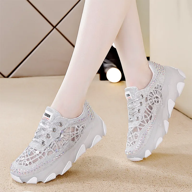 SIMBA'S PRIDE Breathable Low Top Chunky Sneakers Women's-1