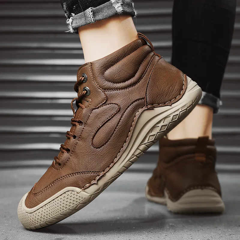 SIMBA'S PRIDE Abrasion Resistant High Top Casual Shoes Men's-8