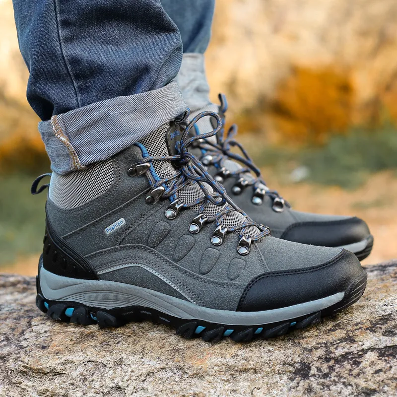 SIMBA'S PRIDE Waterproof, Moisture Wicking, Lightweight High Top Mountaineering & Hiking Shoes Unisex-6