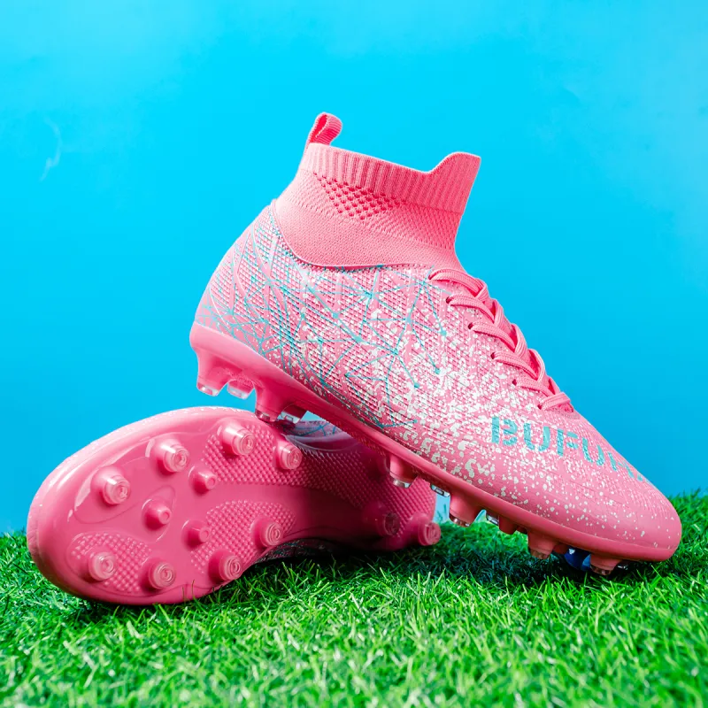 SIMBA'S PRIDE Natural Ground Slip Resistant Waterproof Soccer Shoes Unisex-1