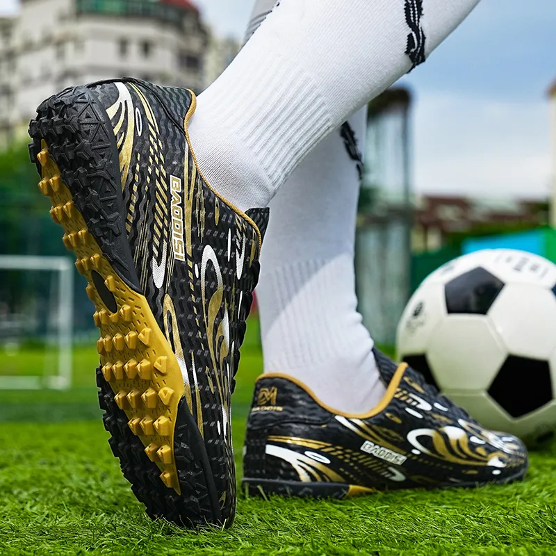 SIMBA'S PRIDE Artificial Ground Natural Ground Moisture Wicking Impact Resistant Soccer Shoes Unisex-11